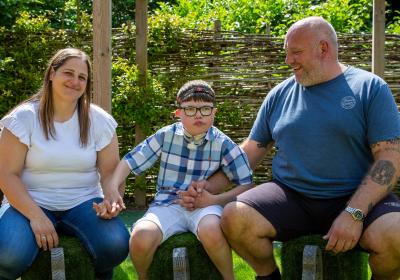 One of our Julia's House families