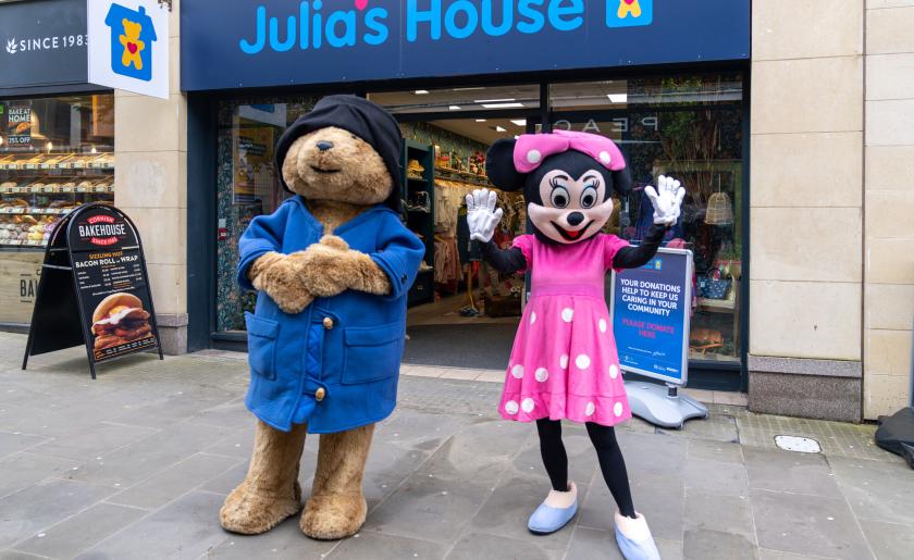 Minnie Mouse and Paddington Bear join Julia's House Swindon shop opening