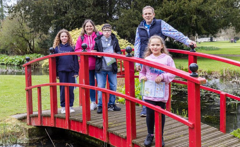 Chris Jarvis with the Lock family