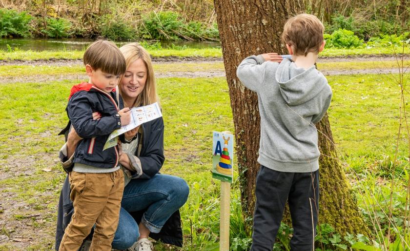 Family fun on Easter trail at Wilton House