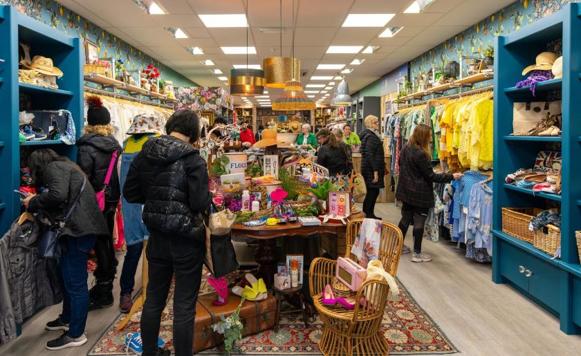 Shoppers flock to new Julia's House shop on Regent Street in Swindon