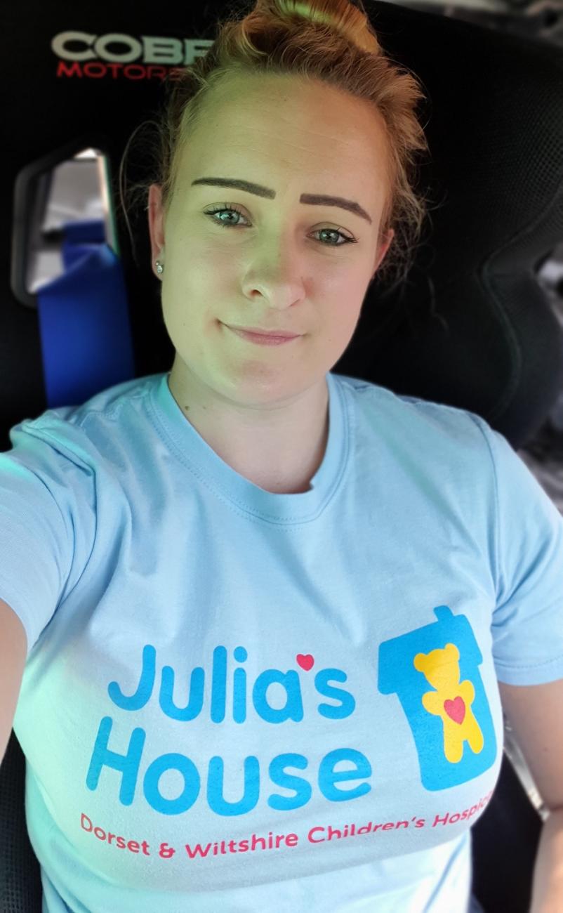 Emilia Vincent is raising awareness for Julia's House