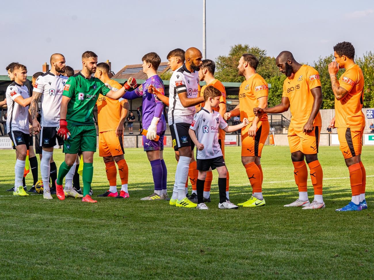 Harry Byrne as Salisbury FC mascot