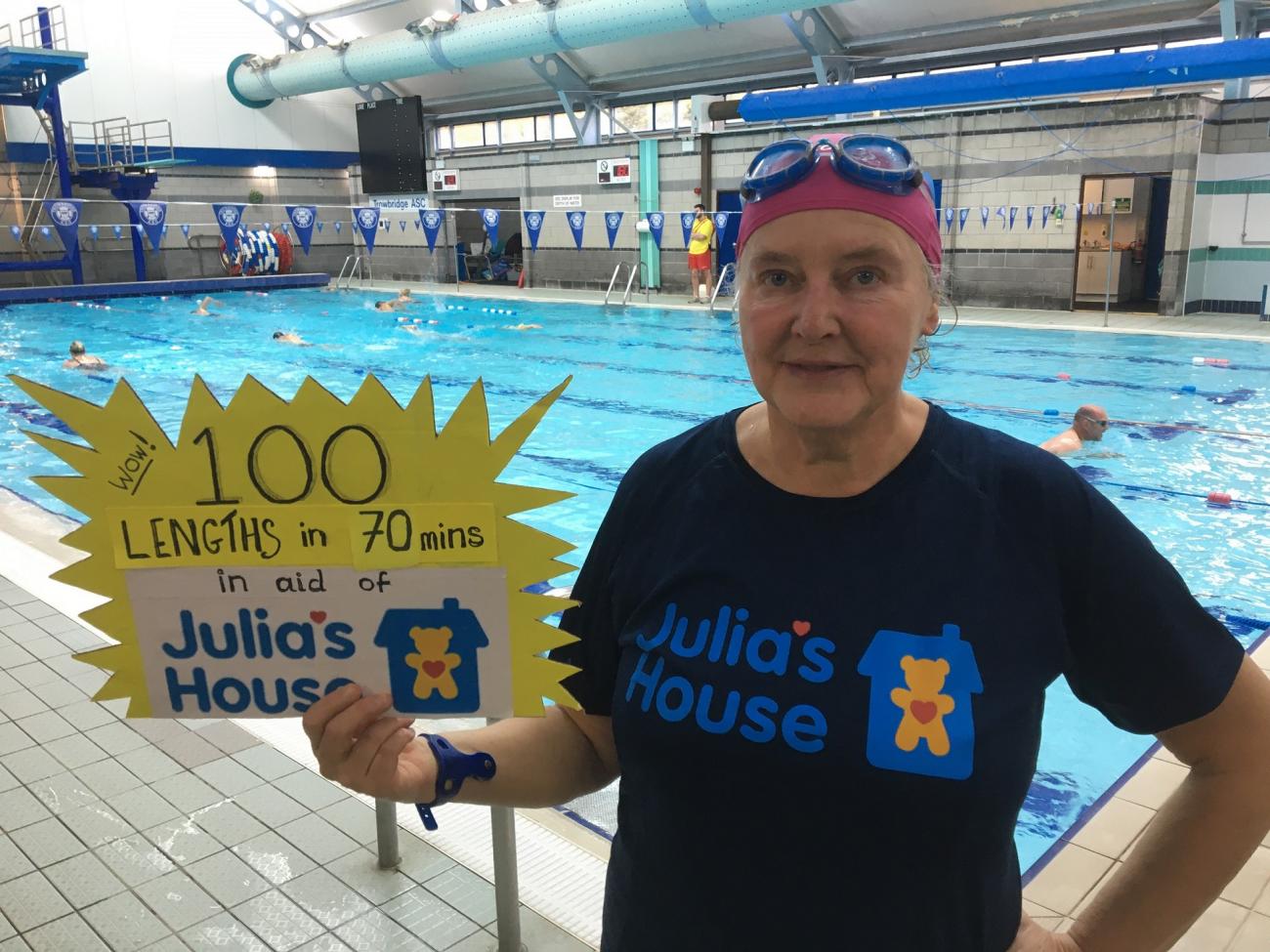 Barbara Draper swimathon