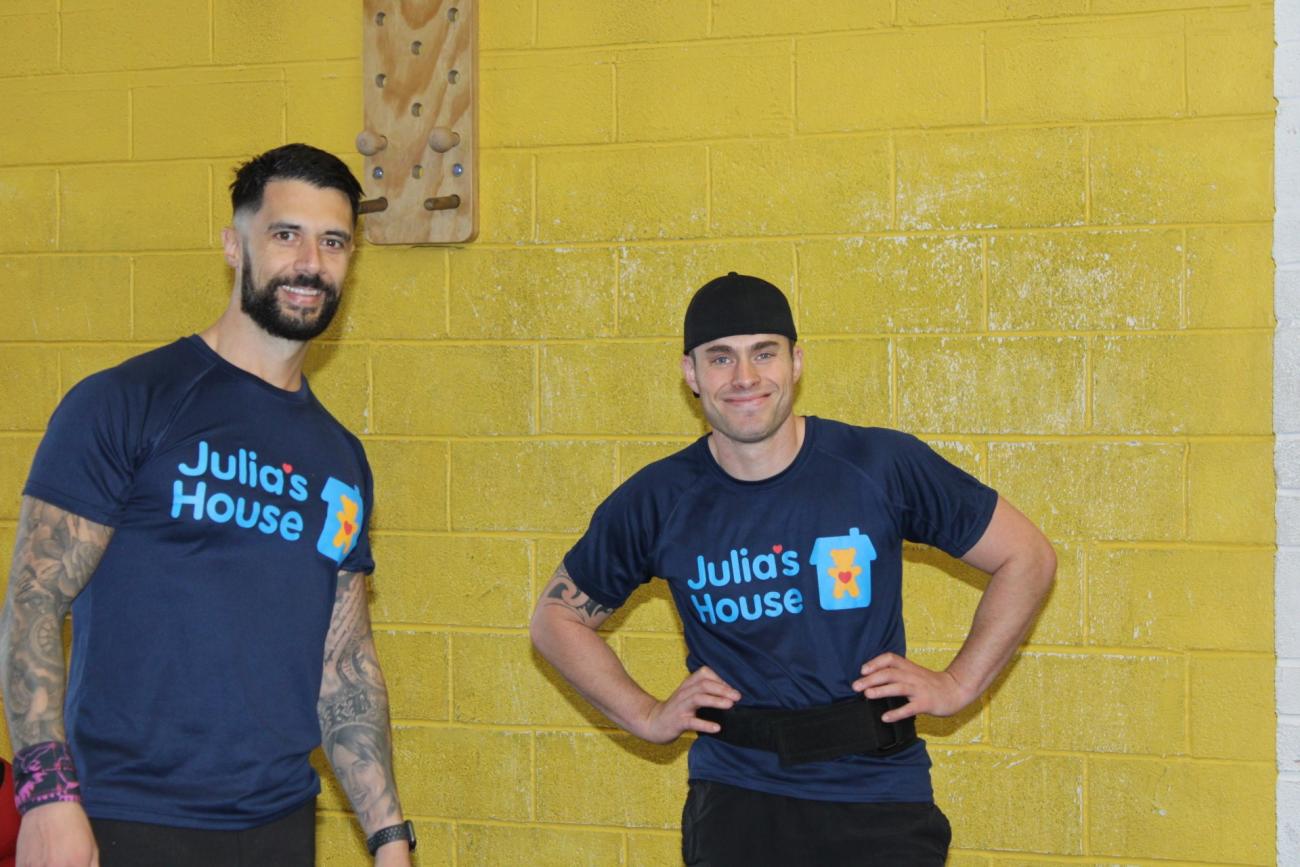 Glen and Adam at Fitness Box