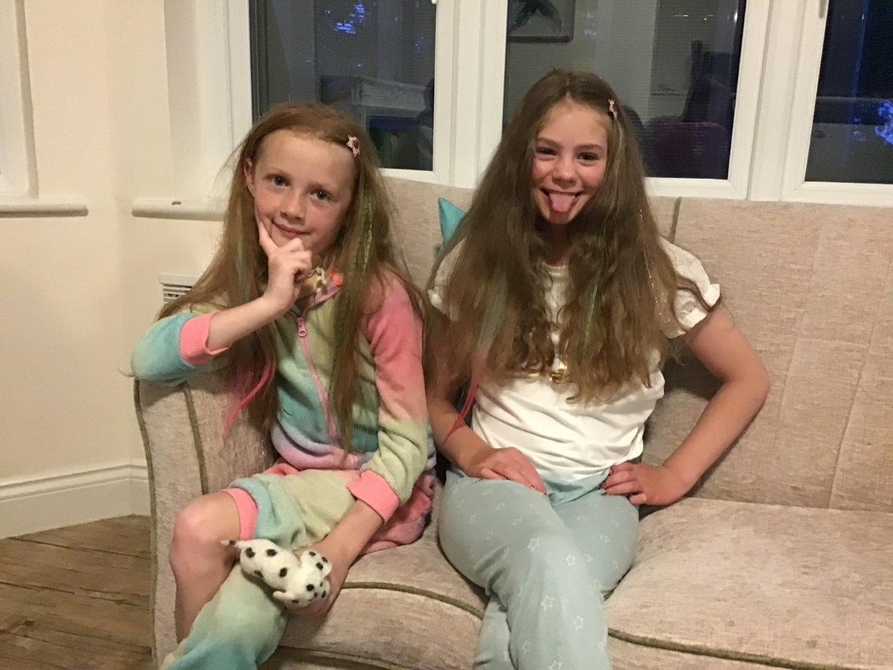 Kaitlynne&nbsp;and Darcie’s sleepover