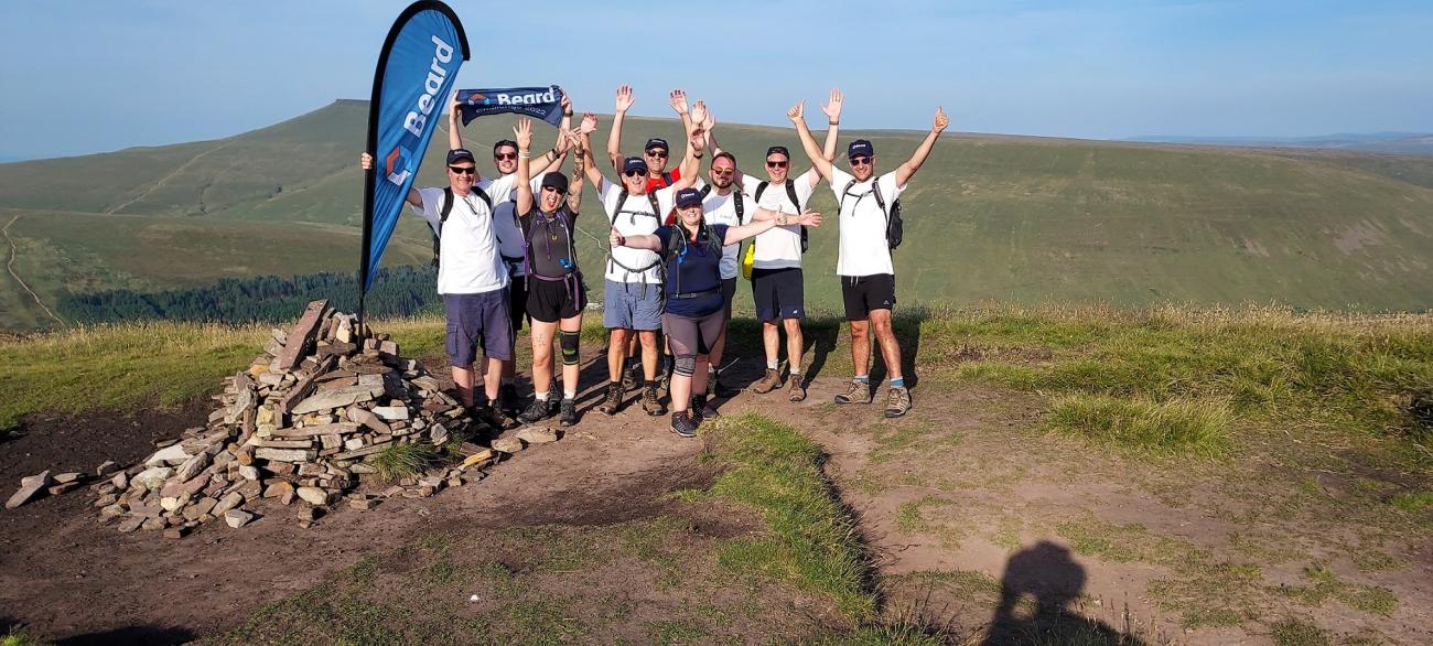 Beard team takes on 10 Peaks