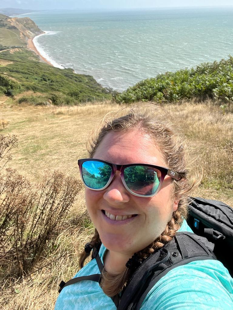 Sarah hiking