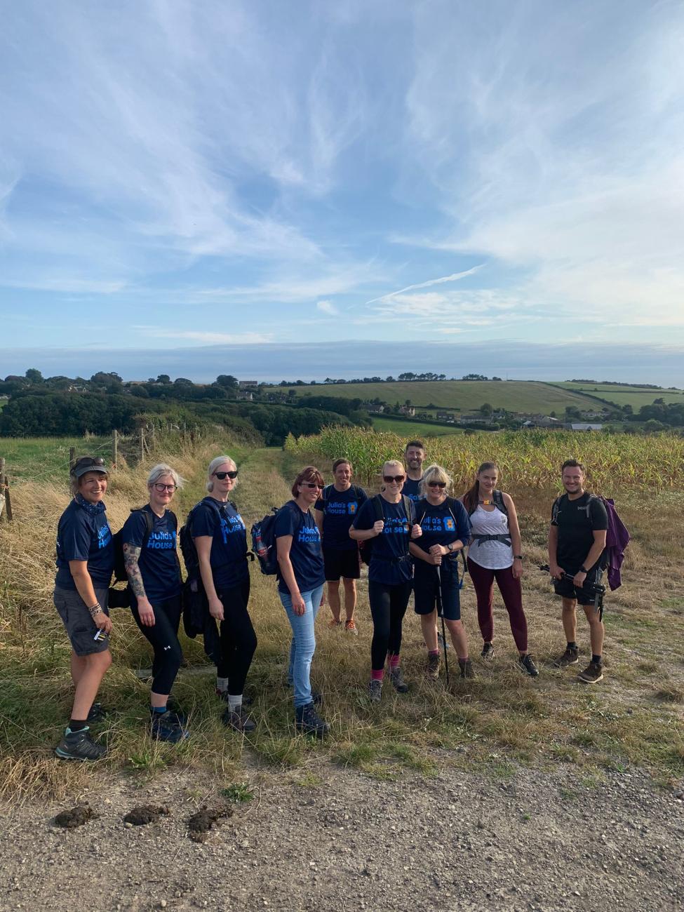 Group of hikers