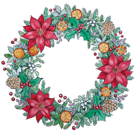 Christmas wreath