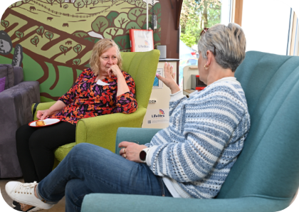 At the first Grandmates session, no one was expected to share their story, yet everyone wanted to
