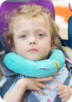 Philip and Cathy's granddaughter Penelope, who turns four next month and sadly has a “cruel” degenerative genetic condition with a short life expectancy. 